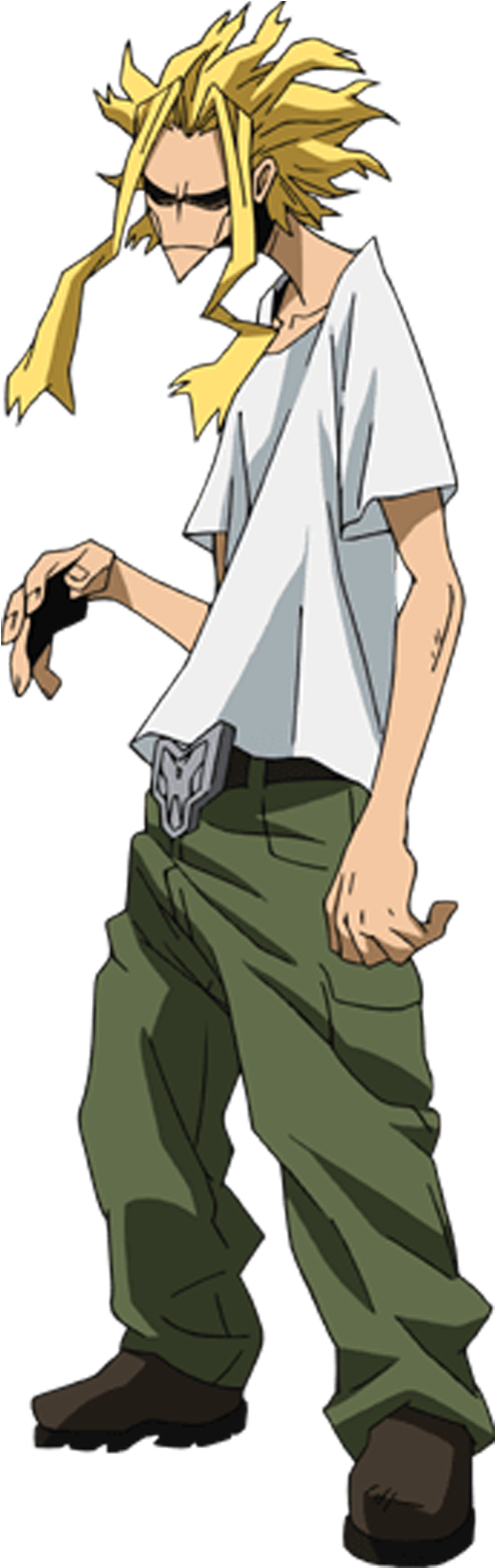 Toshinori Yagi Cosplay Wigs, Cosplay Costumes, My Hero - My Hero Academia All Might Weak (1140x1568), Png Download