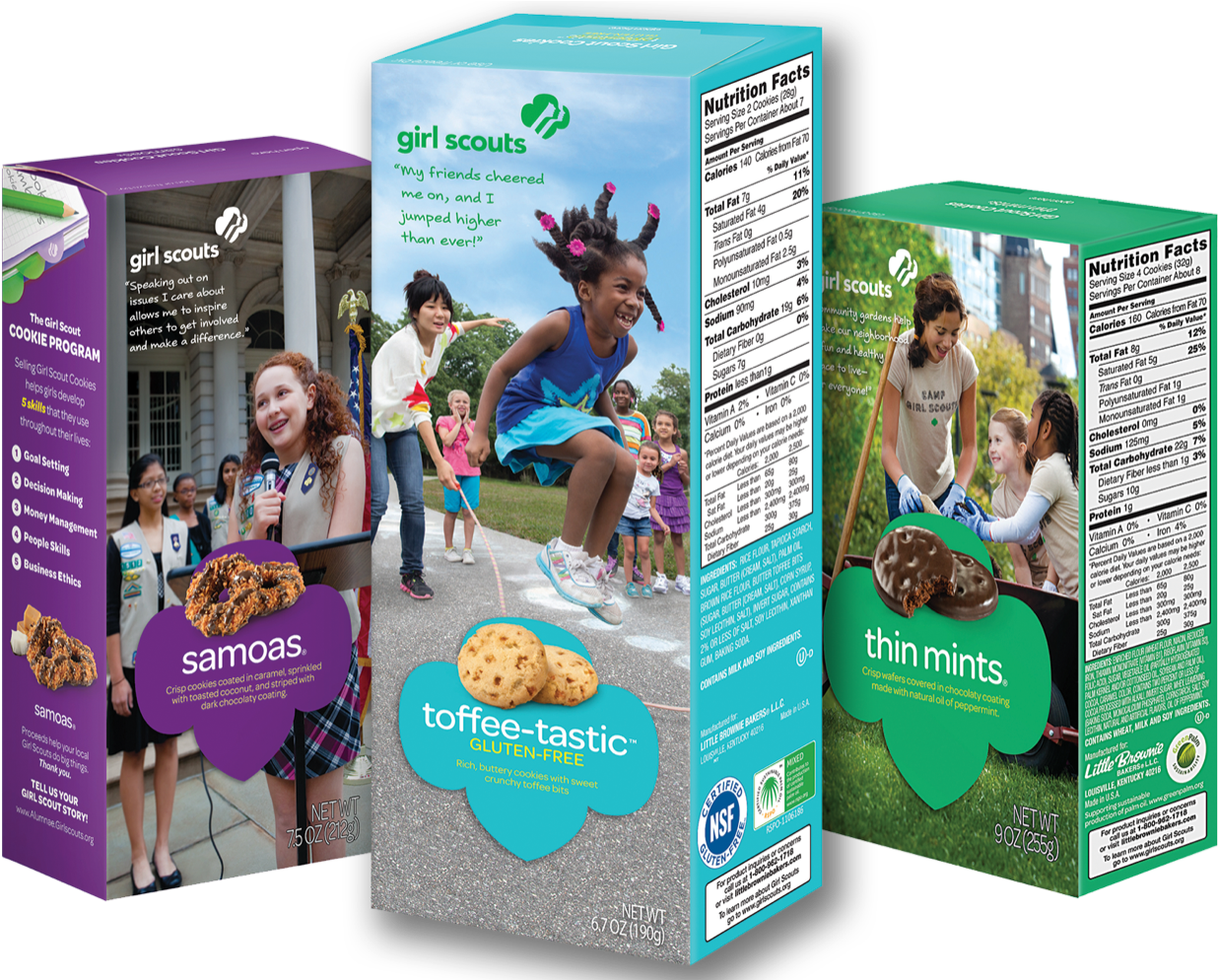 2019 Girl Scout Cookie Lineup - Girl Scout Cookies Samoas 2015 (1280x993), Png Download