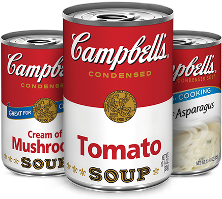 The Biggest Soup Manufacturer In The World - Campbells Condensed Soup, Tomato - 10.75 Oz Can (460x500), Png Download