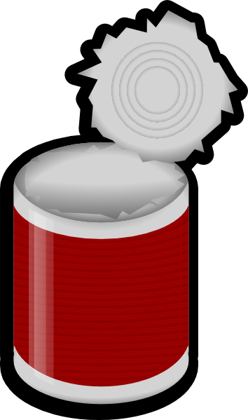Tin Clipart (354x599), Png Download