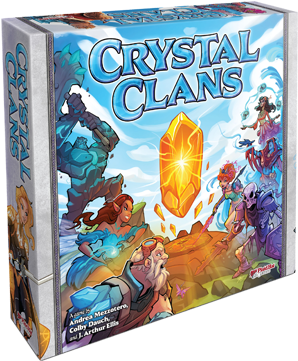 Royalty Free Stock Clans Master Set Twice The Fun Games - Plaid Hat Games Crystal Clans Board Game (500x500), Png Download