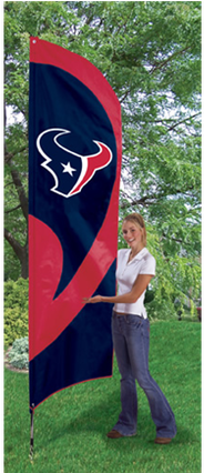Houston Texans Nfl Huge Vertical Indoor Outdoor Flag - Houston Texans (425x425), Png Download