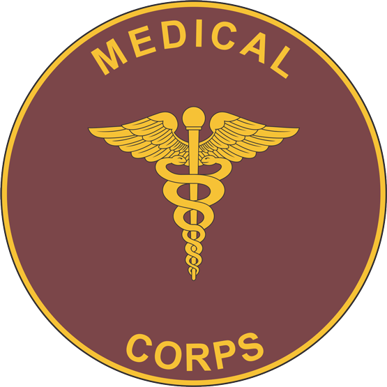 Army Medical Corps Logo Png - Us Army Veterinary Corps (555x555), Png Download