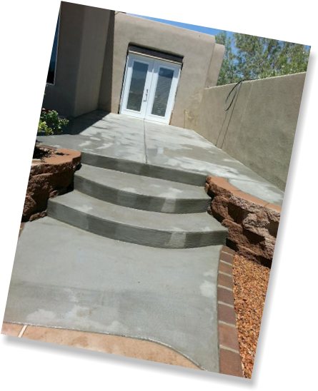 Concrete Repair - Rising Sun Landscaping & Maintenance (464x560), Png Download