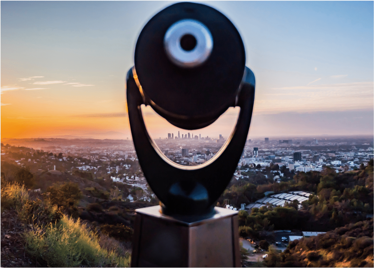 Los Angeles 102d Notecard - Los Angeles (1440x1440), Png Download