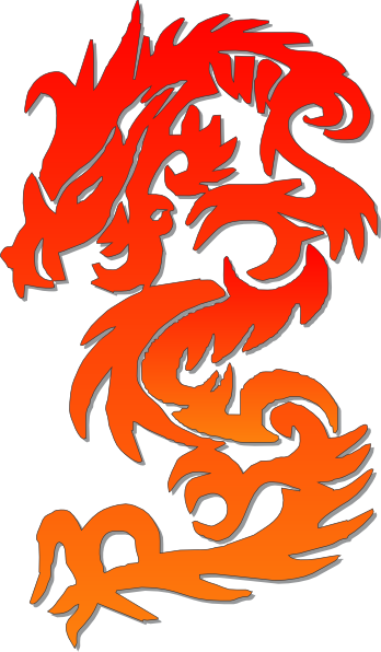 How To Set Use Chinese Dragon Svg Vector (348x596), Png Download