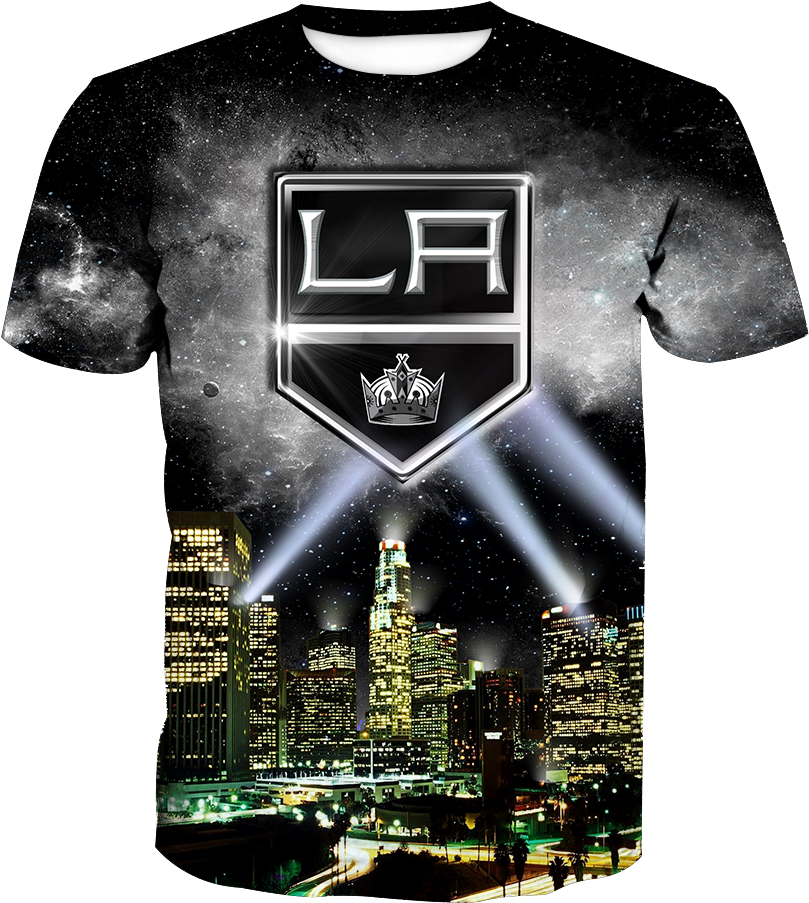 Skyline Los Angeles - Los Angeles, California At Night Journal (832x1024), Png Download
