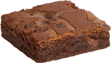 Choc Brownie Png (430x355), Png Download