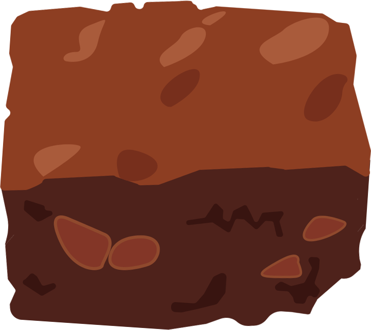 My Mom Rules Because - Cartoon Brownies Png (729x649), Png Download