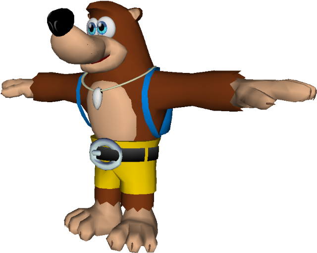 Download Zip Archive - Banjo Kazooie Nuts And Bolts Model (750x650), Png Download