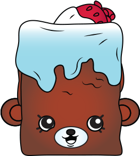 Brittney Brownie - Shopkins Season 5 Brittney Brownie (400x400), Png Download