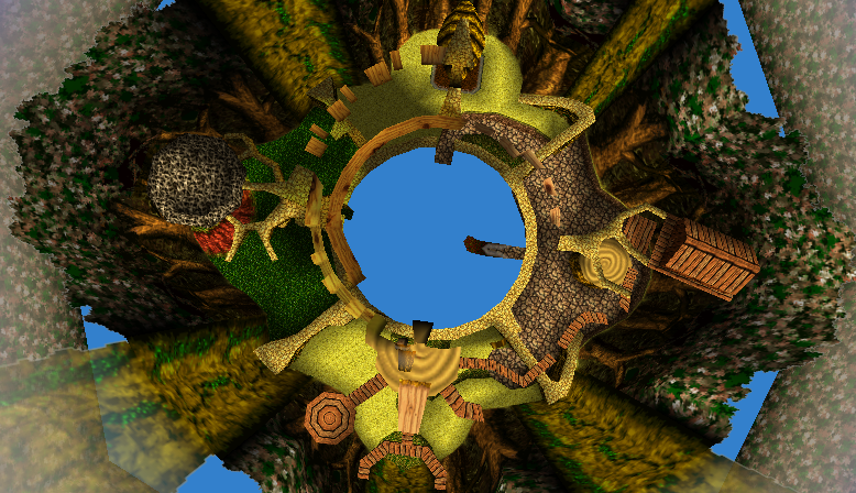 9981c8 Screen 704pm - Gruntilda Lair (778x448), Png Download