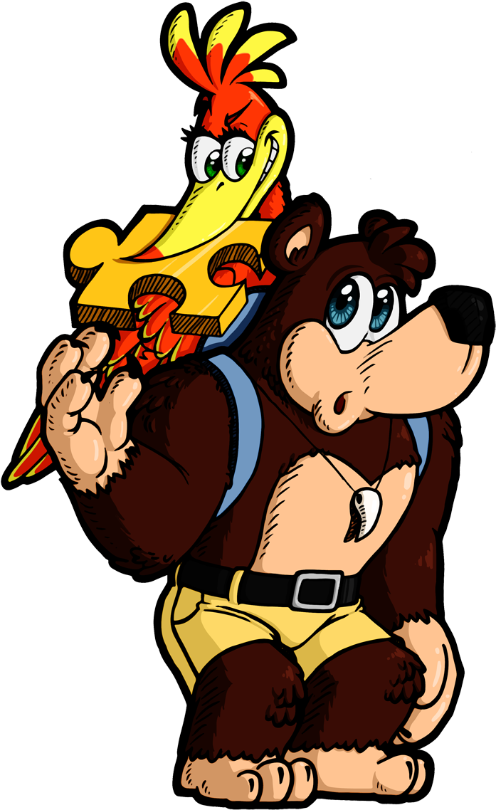 Banjo Kazooie - Banjo-kazooie (821x1270), Png Download