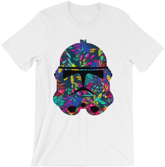 Clone Trooper Floral Men's T-shirt - T-shirt (600x600), Png Download