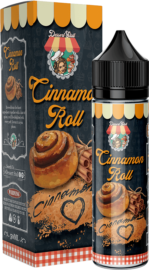 Dessert Stall Cinnamon Roll - Sandwich Cookies (1000x1000), Png Download