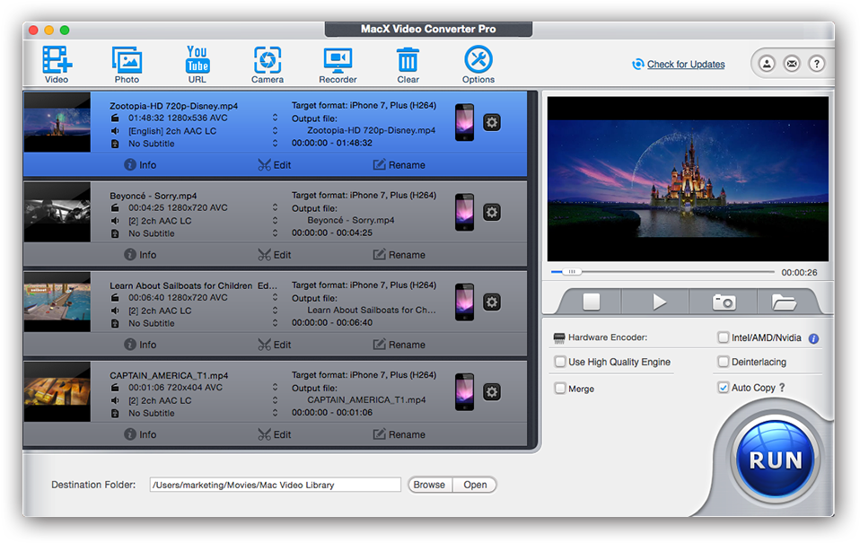 Macx Dvd Video Converter Pro Pack 1 - Macx Video Converter Pro 6.3 0 (1000x639), Png Download