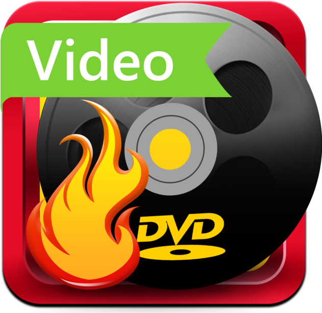 Power Dvd Burner - Dvd-video (630x630), Png Download