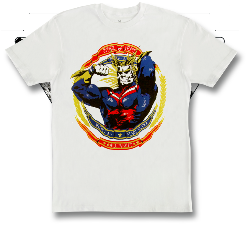 Last Chance ▿ All Might Tee (890x890), Png Download