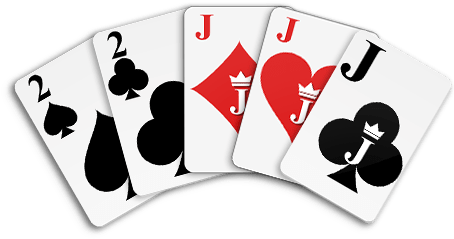 Poker Cards Png - Full House Cards Png (498x262), Png Download