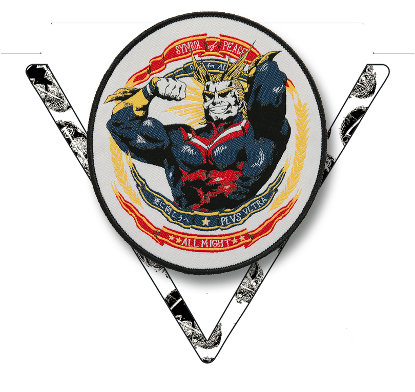 All Might Patch - Jacket (890x890), Png Download