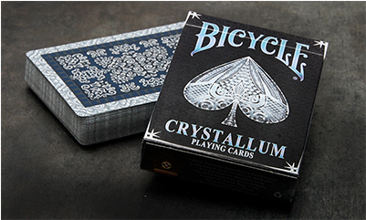 Bicycle Crystallum Playing Cards By Collectable Playing (400x400), Png Download