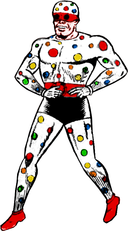 Polka-dot - Batman (453x800), Png Download
