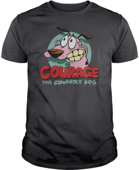 Courage The Cowardly Dog - Courage The Cowardly Dog T Shirt (550x550), Png Download