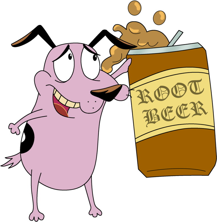 I Do Want My Root Beer - Courage The Cowardly Dog Beer (900x898), Png Download