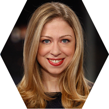 Chelsea Clinton And Julia Stasch Both Lead Large Foundations - Chelsea Clinton (350x350), Png Download