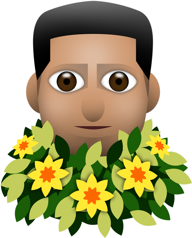 I'm - Lei Emoji (800x800), Png Download