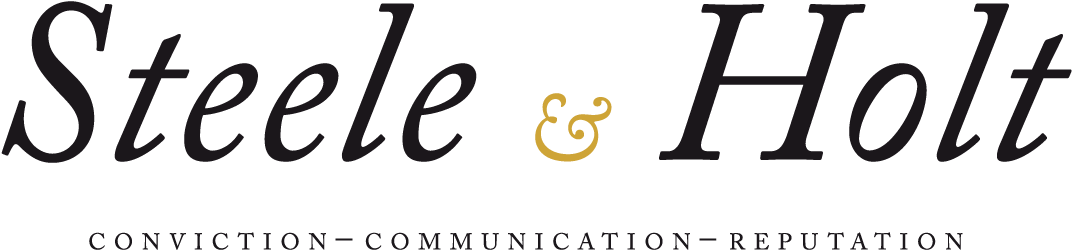 Steel & Holt - Steele & Holt (1090x282), Png Download
