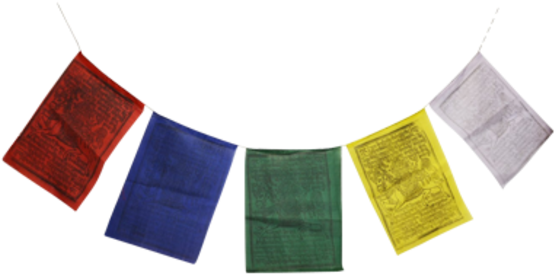Nepalese Prayer Flags - Nepal Prayer Flags Png (600x600), Png Download