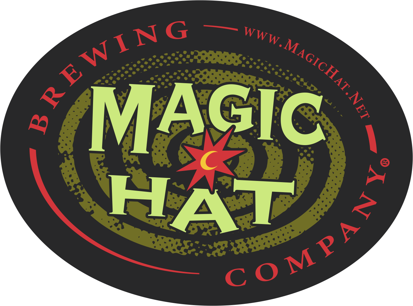 Magic Hat Brewery Logo (1358x1008), Png Download