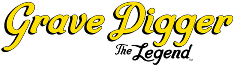 Picture - Monster Jam Grave Digger The Legend Logo (763x268), Png Download