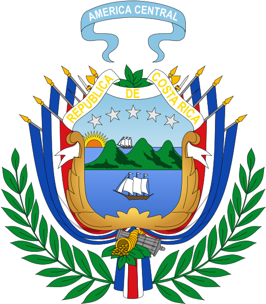 Flags - Escudo De Heredia Costa Rica (528x600), Png Download