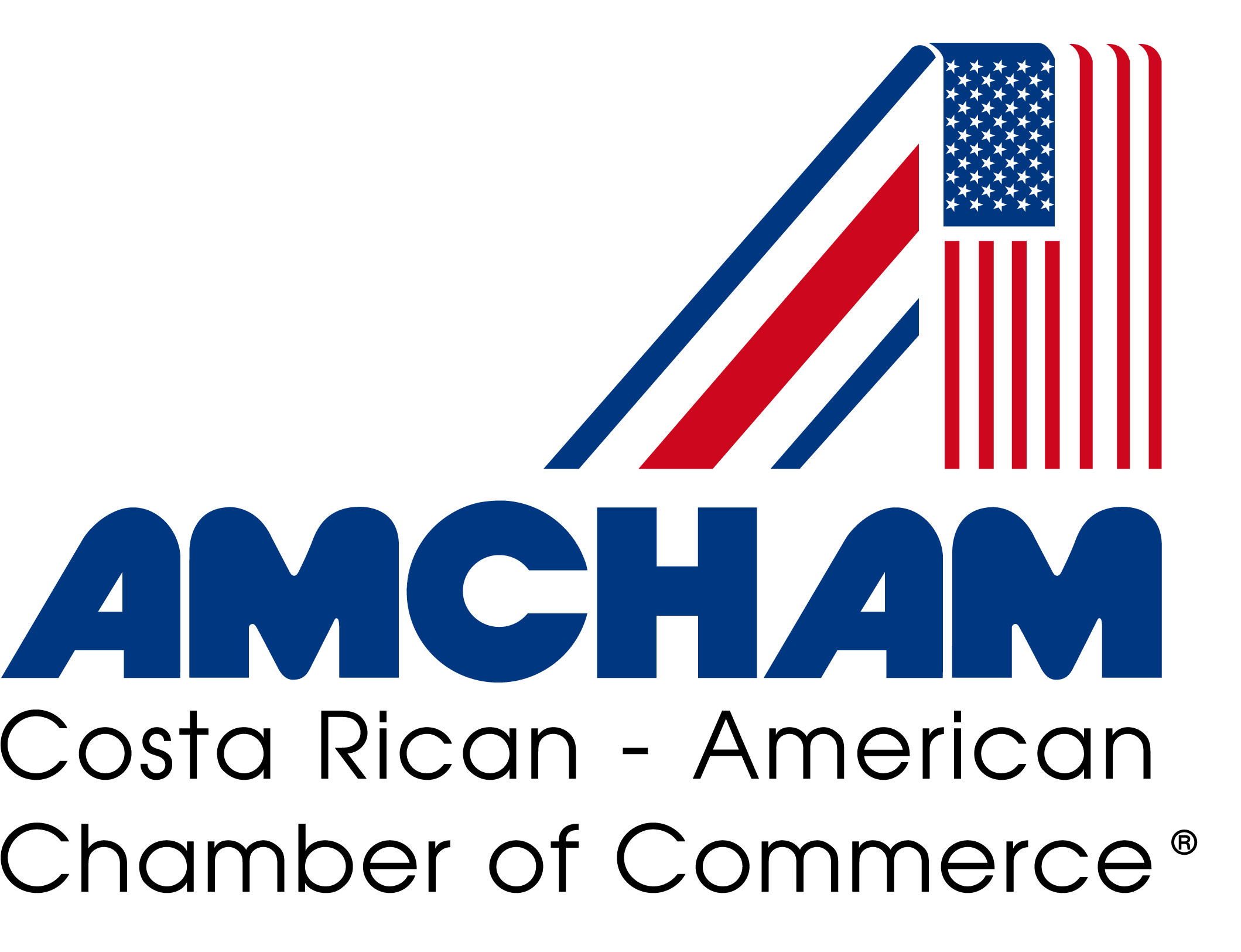 Logo Amcham Costa Rica (2184x1624), Png Download