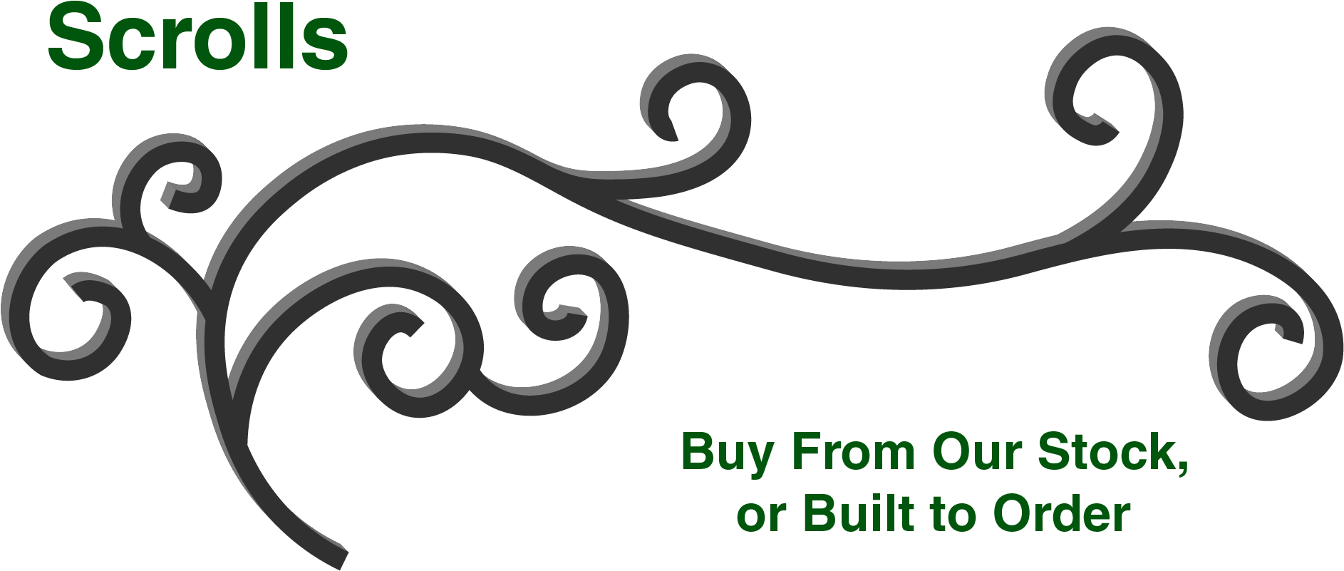 Wrought Iron Scrolls, Forged Steel Scrolls, Forged - Century Plyboards India Ltd. (1920x880), Png Download