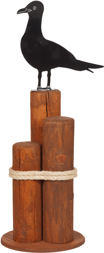 Lawn Pier Post - Small Gull Decorative Pier Post (432x932), Png Download