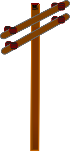 Pole Clipart (276x590), Png Download