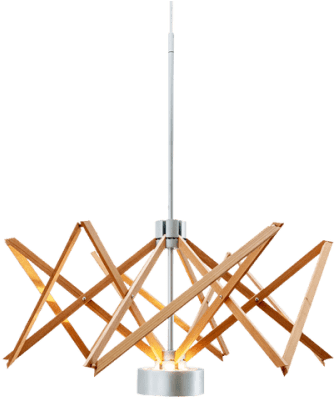 Post-modern Creative Convex Art Aluminium Spider Wood - Lighting (500x500), Png Download