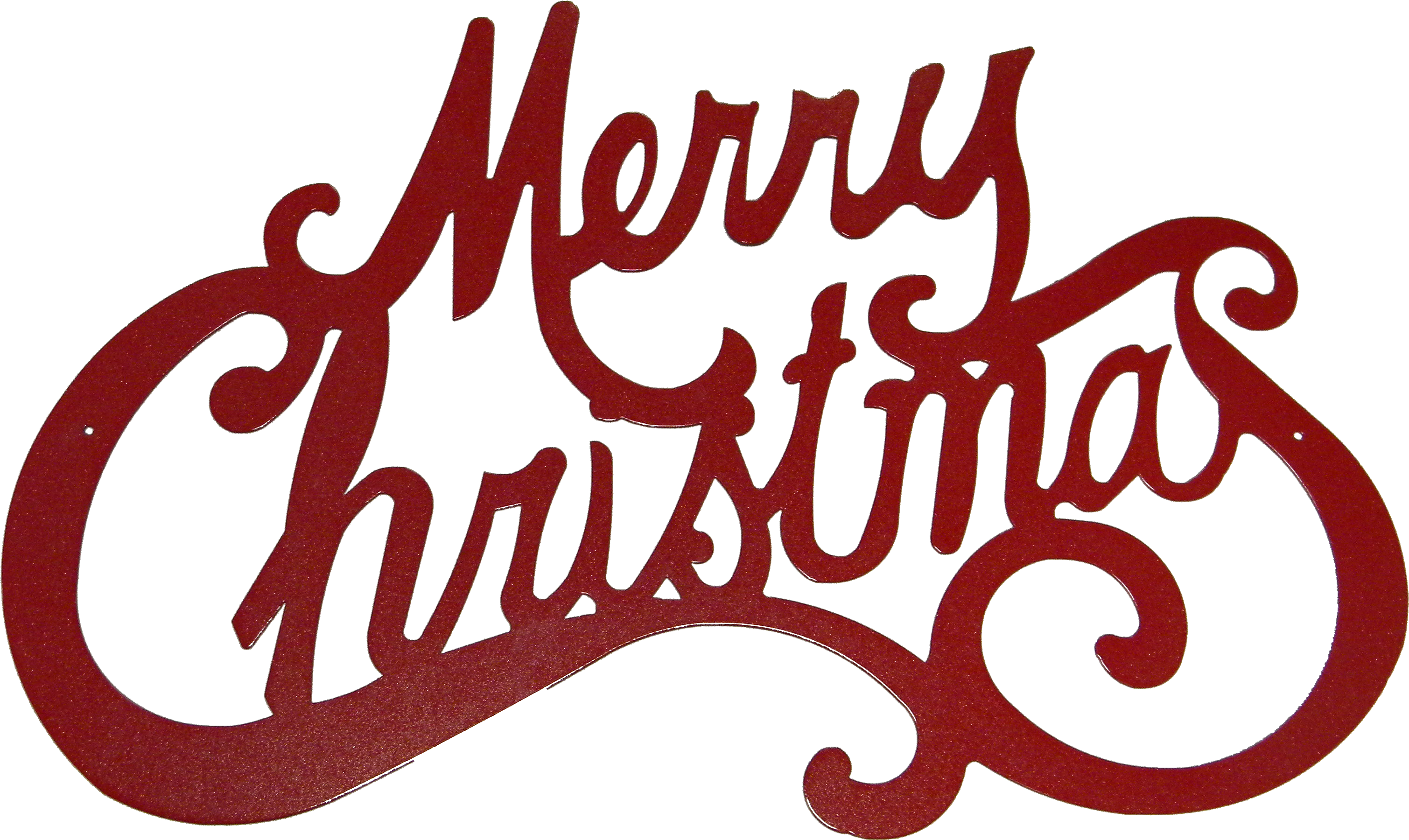 Merry Christmas Sign (3648x2736), Png Download