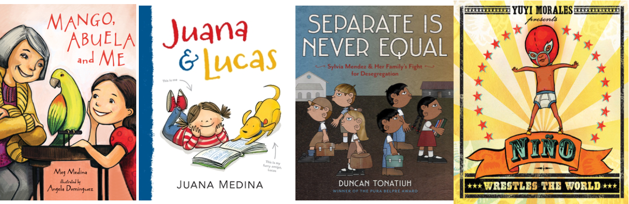 Mango, Abuela, And Me By Meg Medina - Nino Wrestles The World [book] (1237x401), Png Download