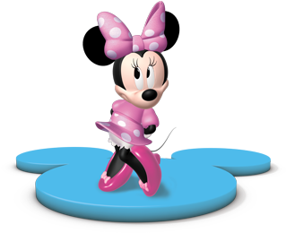 Minnie's Bow Toons - Minnie Toons Disney Junior (400x320), Png Download