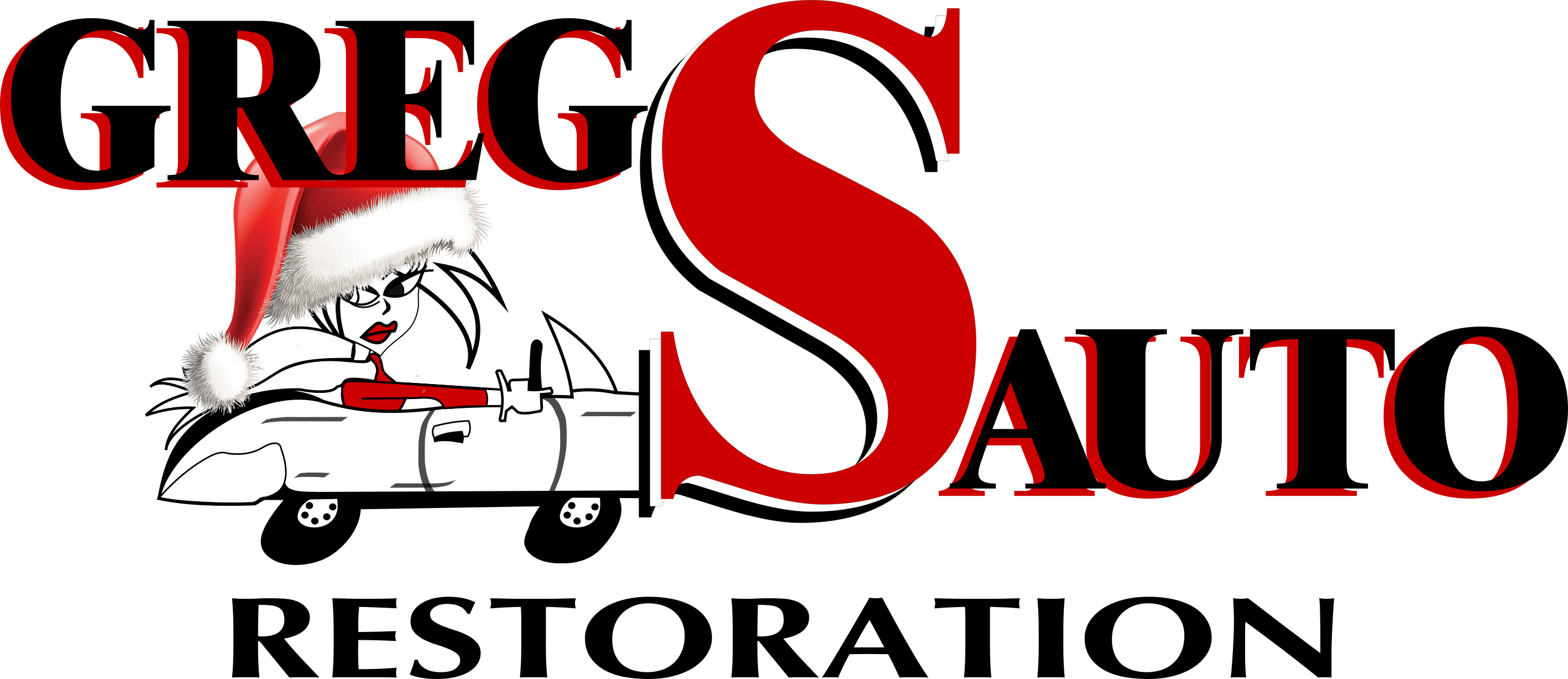 Merry Christmas - Graphic Design (2836x1227), Png Download