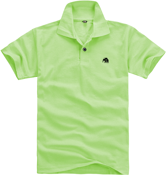 Grey Bunker Lime - Polo Shirt (548x582), Png Download
