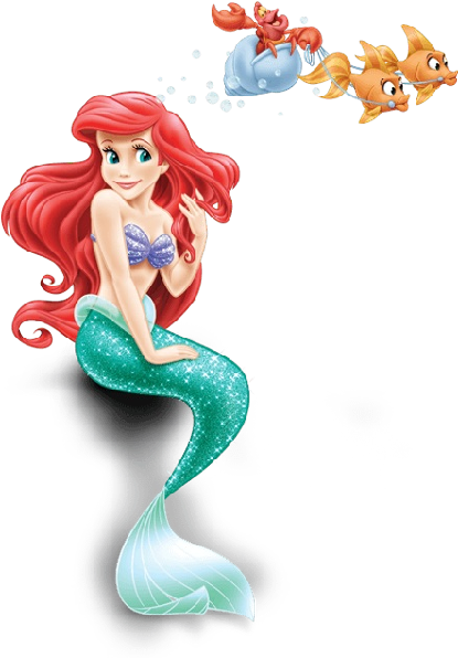 Ariel Png Under The Sea Party Ariellittlemermaidpng - Little Mermaid Vector Free (600x600), Png Download