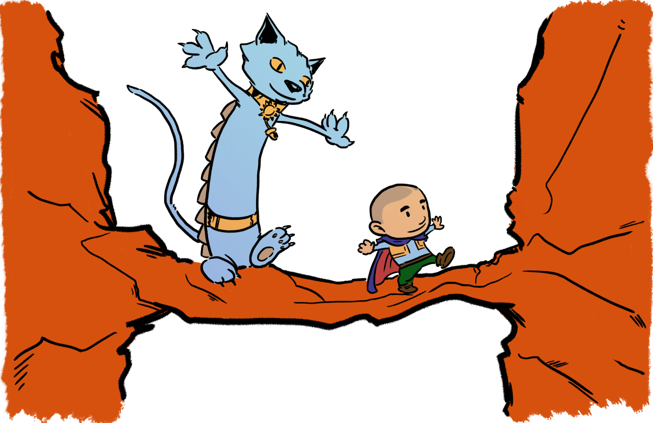 Calvin And Hobbes / Saga - T-shirt (1280x829), Png Download