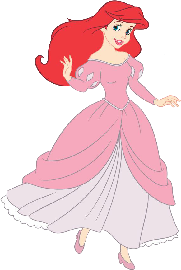 Image Of - Disney Princess Ariel Blue Dress (616x896), Png Download