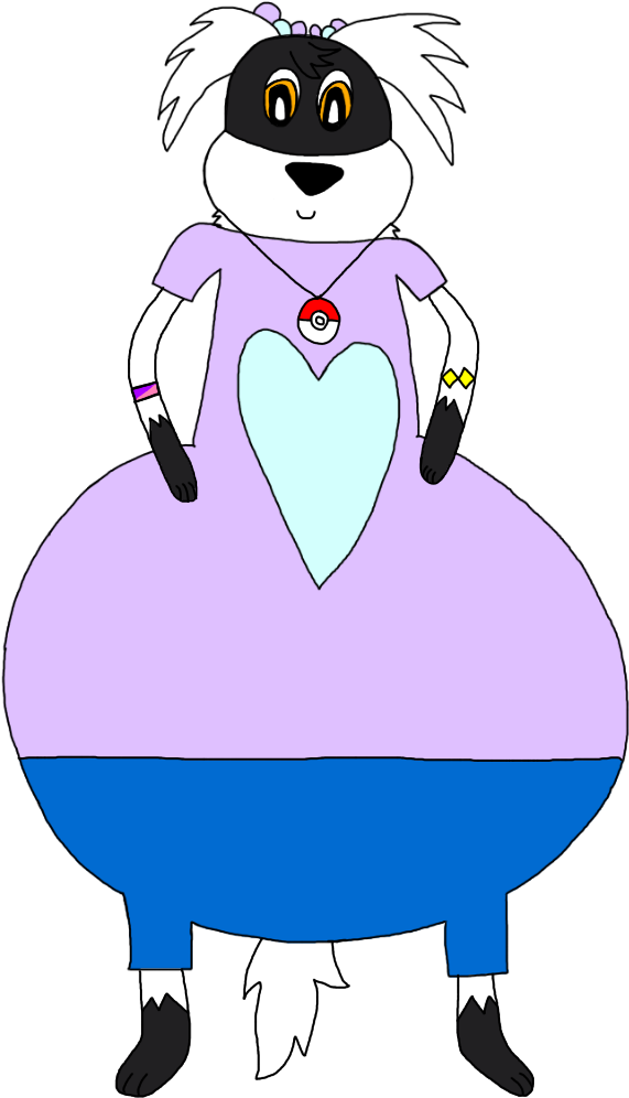 Oreo The Heavy Bottom Wolf By Asheandcjthepikachus - Comics (768x1024), Png Download