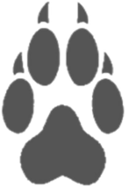 Paw Graypaw Wolfpaw Freetoedit - Wolf Paw Tattoo Small (1024x1024), Png Download